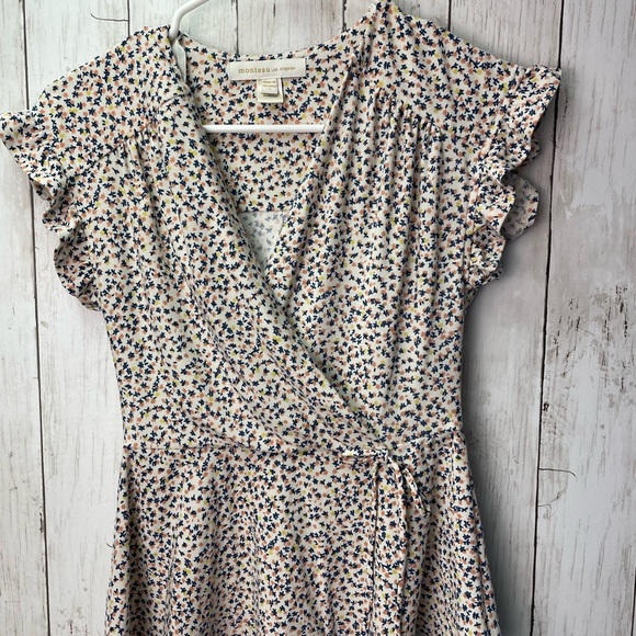 Monteau Floral Patterned Dress size Small - Picture 1 of 11